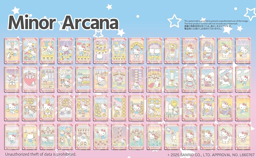 ハローキティのタロット占い ハローキティのタロット占い』（専用日本語解説書付き）【販売